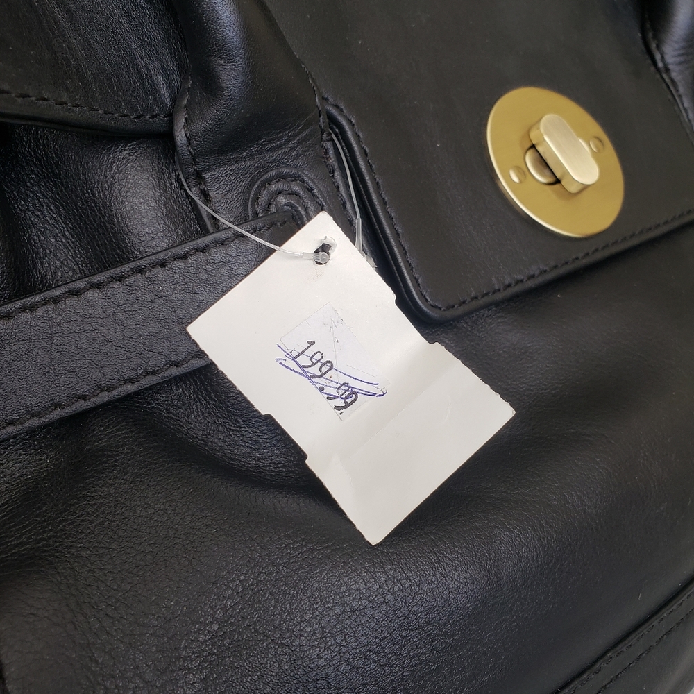 Rocha John Rocha Black Leather Handbag - Picture 11 of 11